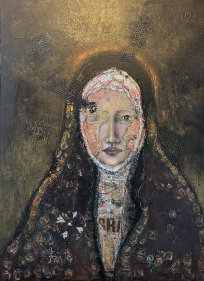 The Corrupted Nun/La Monaca Corrotta - a Paint Artowrk by Federica Tentor